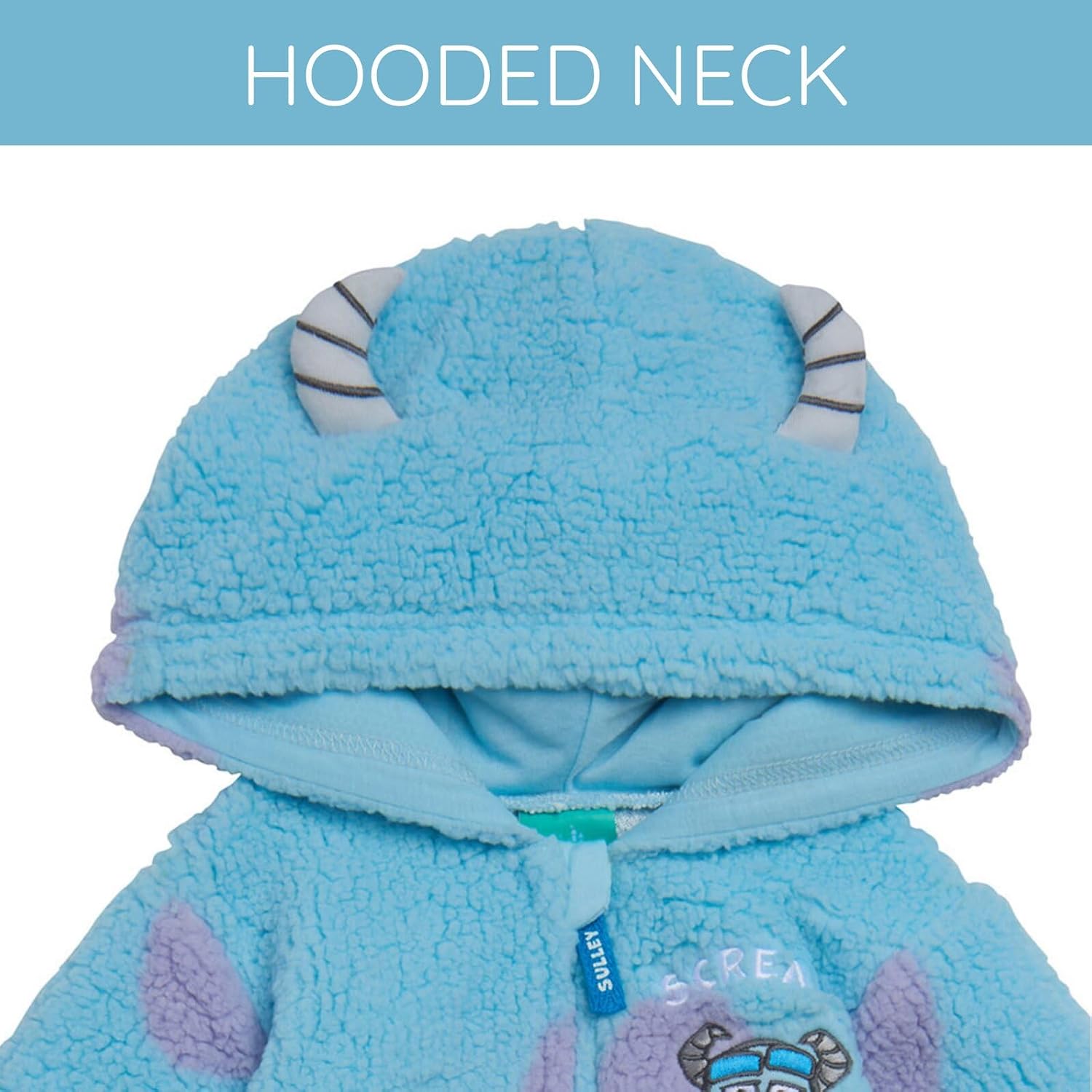 Detalle 2 de Disney Baby P-B2N7130PH Cosplay Fleece Hooded Jumpsuit