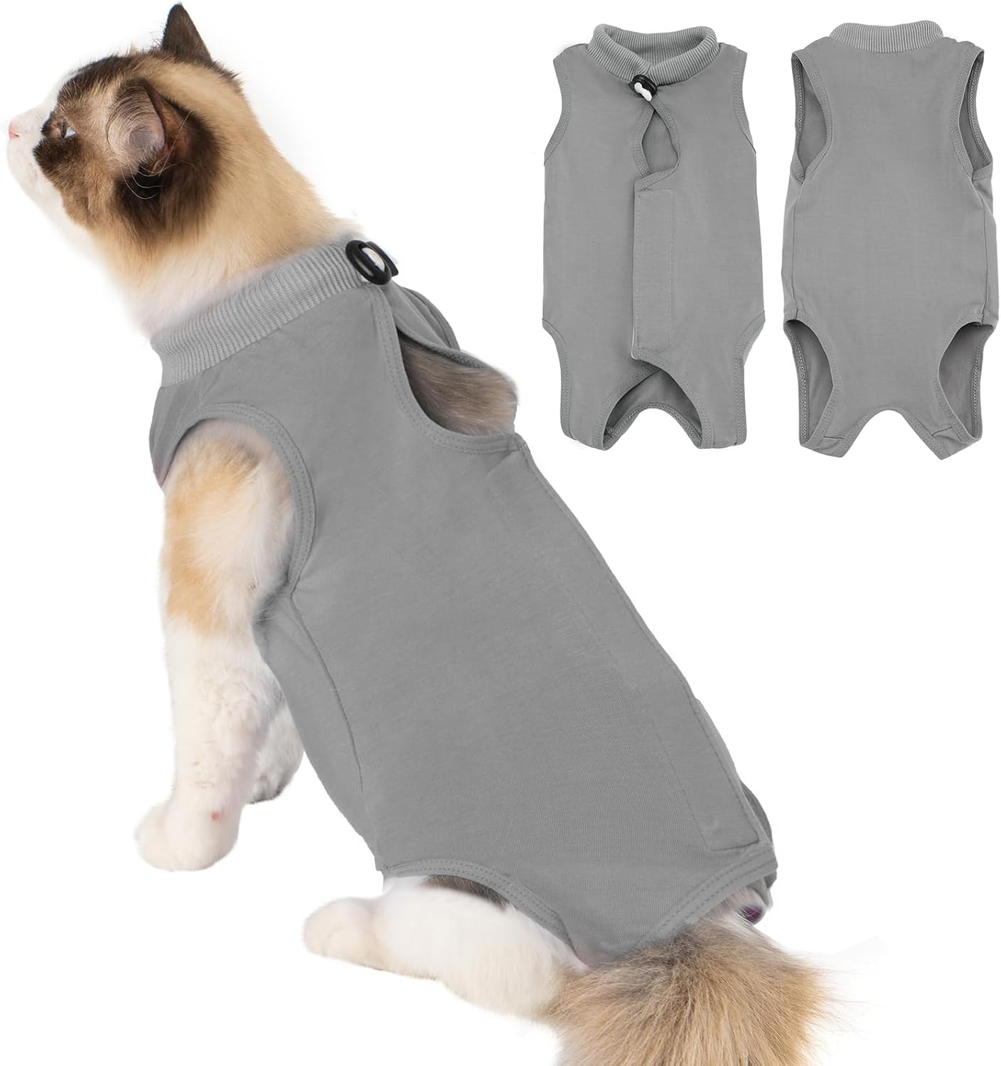 Cat recovery suit for spayed females