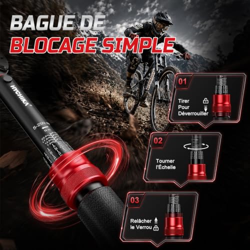 Detalle de HYCHIKA Clés Dynamométriques 1/4" 5-25 Nm – Précision ±2% (ensemble 13 pièces)