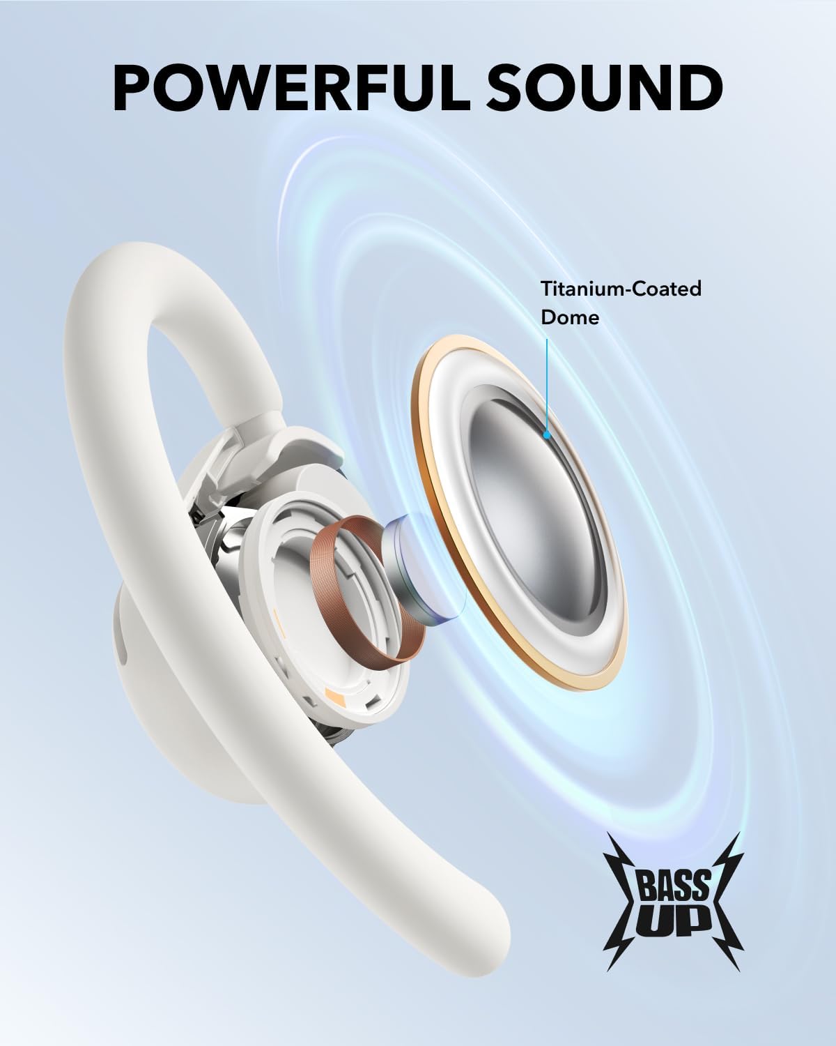 Thumbnail 4 de Soundcore V20i by Anker Open-Ear Headphones with adjustable ear hooks