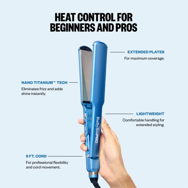 Thumbnail 4 de BaBylissPRO Nano Titanium Ultra-Thin Straightener