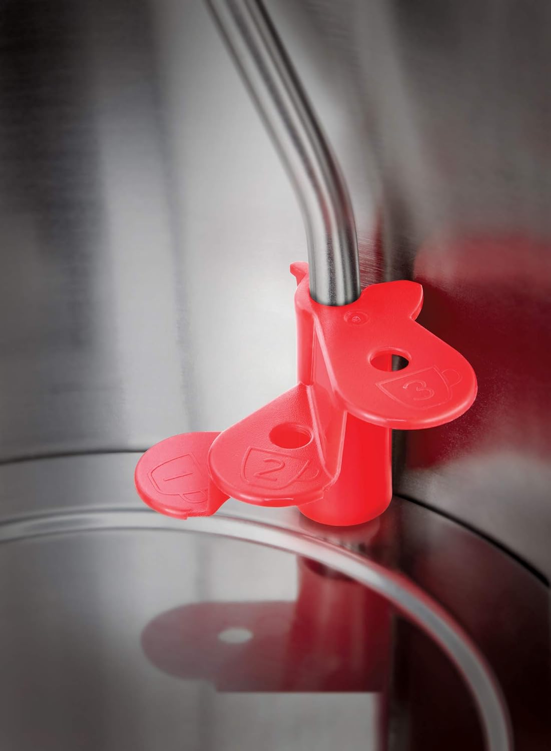 Thumbnail 4 de Russell Hobbs Wasserkocher klein Colours+ 1 l, Edelstahl Rot (24992-70) – 2400 W mit Schnellkochfunktion