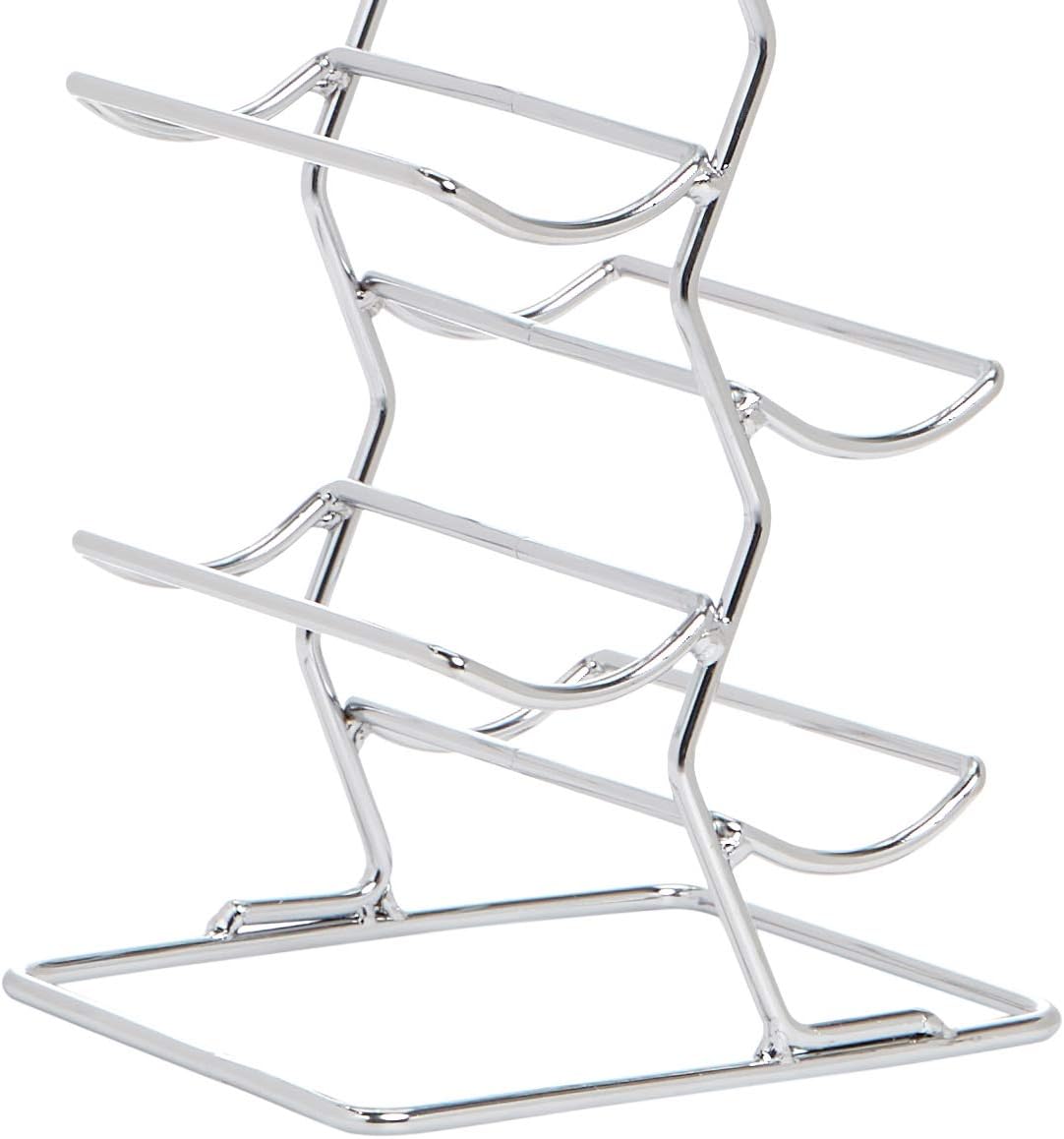 Thumbnail 3 de Amazon Basics Casier à bouteilles Style moderne 12, Chrome – Taille L