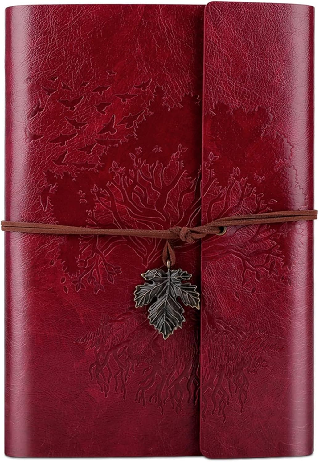 Detalle de PU-Leder-Tagebuch OMEYA A5, nachfüllbar