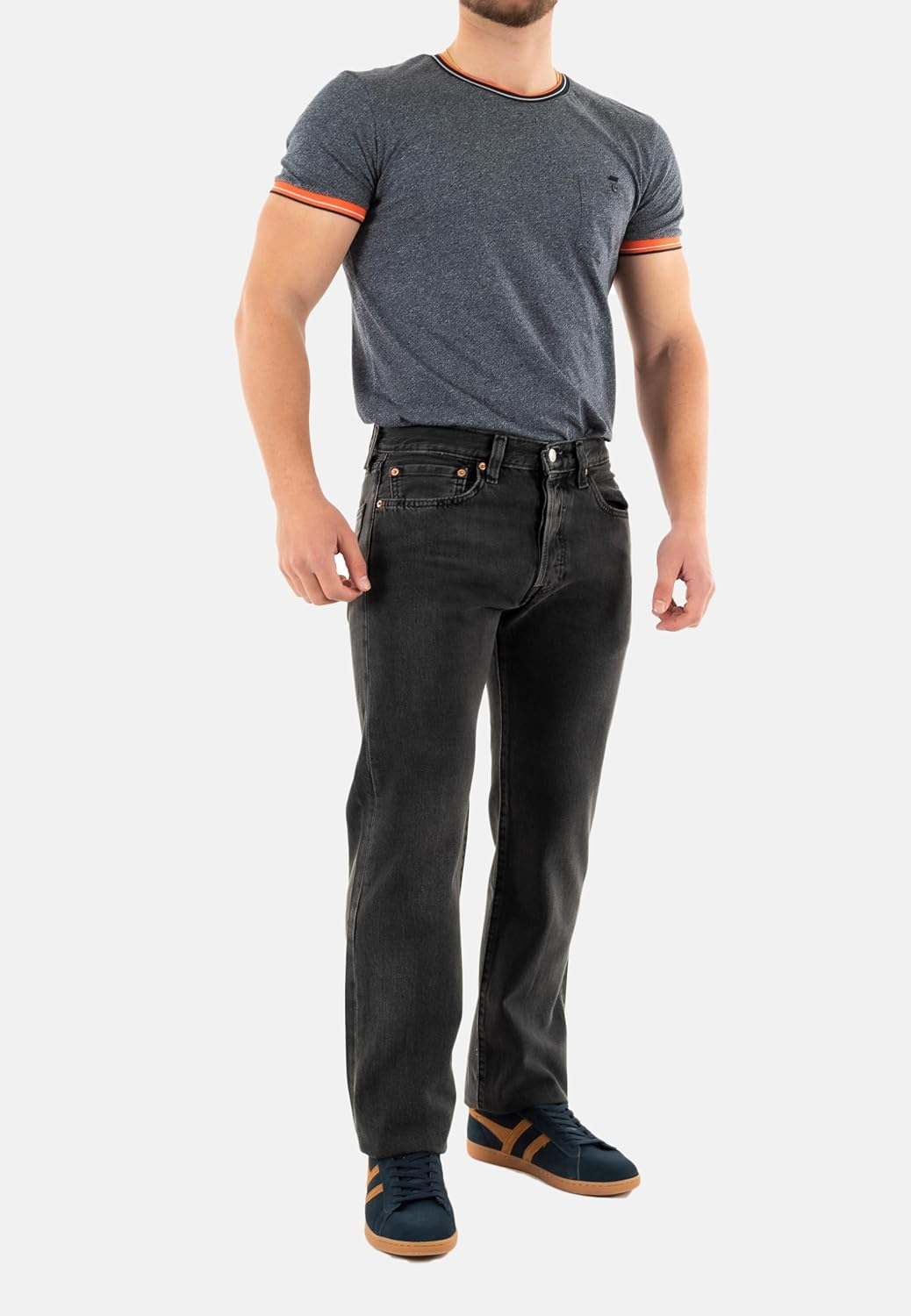 Thumbnail 1 de Levi’s 501 Original Fit Uomo Crash Courses, jeans dritti in denim non elasticizzato