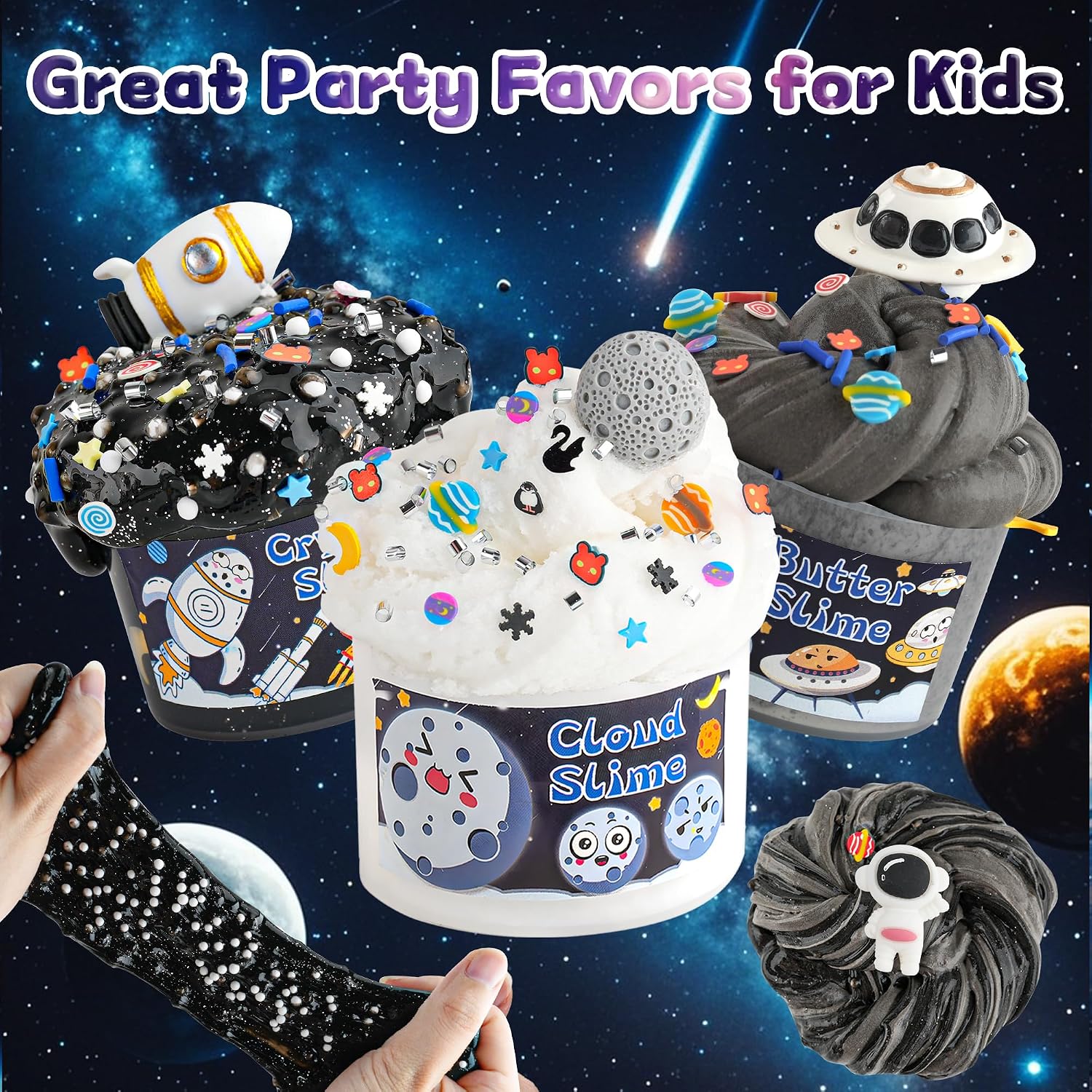 Thumbnail 4 de LAWOHO Galaxy 6‑Pack Slime Kit 360ml