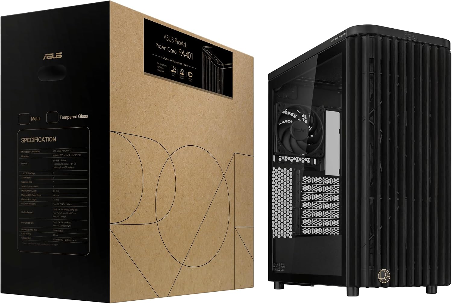 Thumbnail 6 de ASUS ATX mid-tower PC case PA401