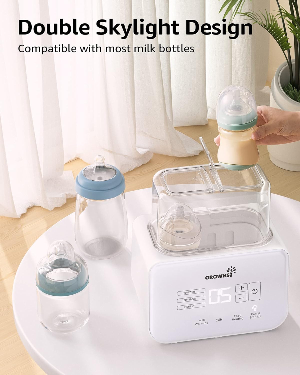 Thumbnail 6 de Grownsy Bottle Warmer 9-in-1 Baby Bottle Warmer