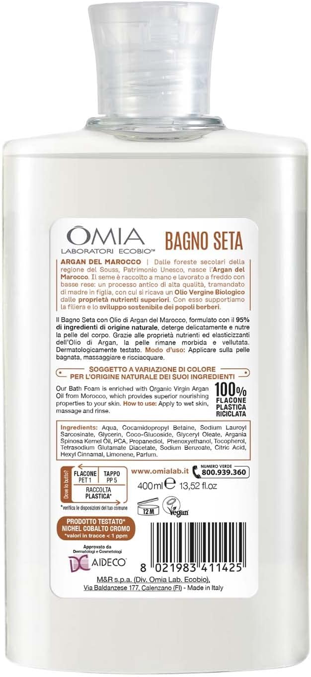 Thumbnail 1 de AMZ OMIA BAGNO ARGAN 400 ml confezione 4 pezzi