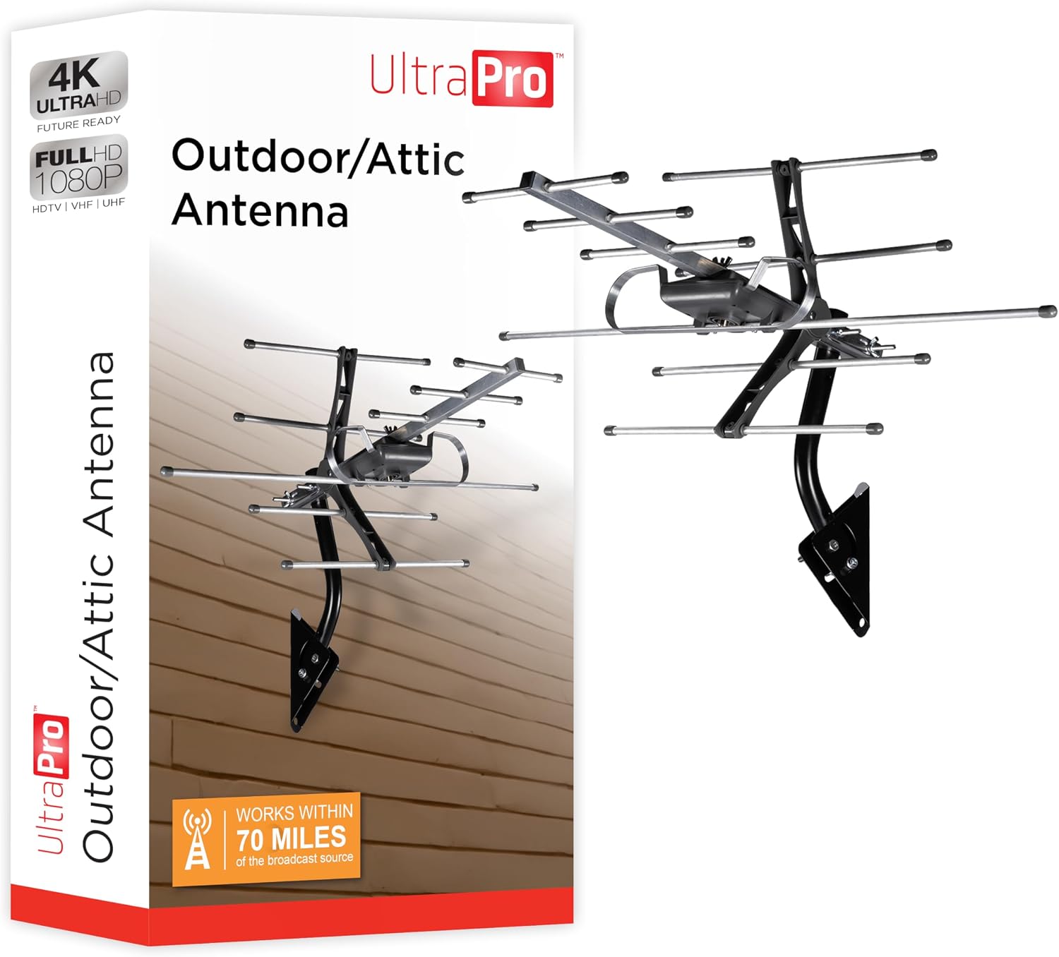 Thumbnail 6 de UltraPro Indoor TV Antenna (86002) for Smart TV – Long Range HD Local Channels