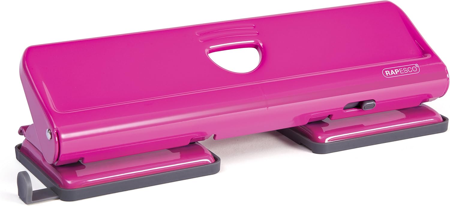 Detalle 2 de Rapesco 1054 720 4-Hole Metal Punch, 22 Sheet Capacity, Black