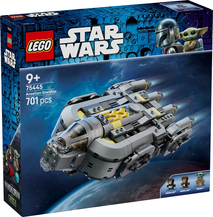 Detalle de LEGO Star Wars Sternenschiff der Anzellaner 75445 – 701 Teile, ab 9 Jahren
