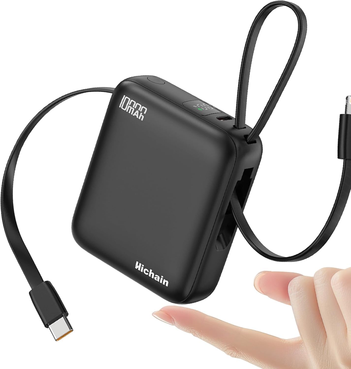 Detalle 2 de Hichain Power Bank 10000mAh ricarica rapida