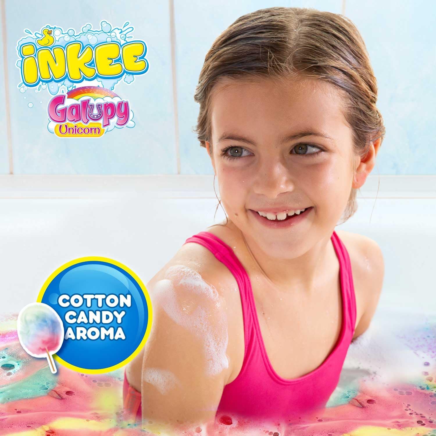 Detalle 2 de Unicorn bath crystals 6 x 100g