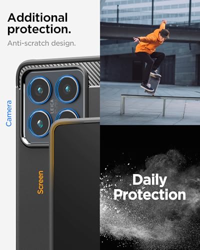 Thumbnail 4 de Coque Spigen Rugged Armor pour Xiaomi 14T, fibre de carbone 🚀