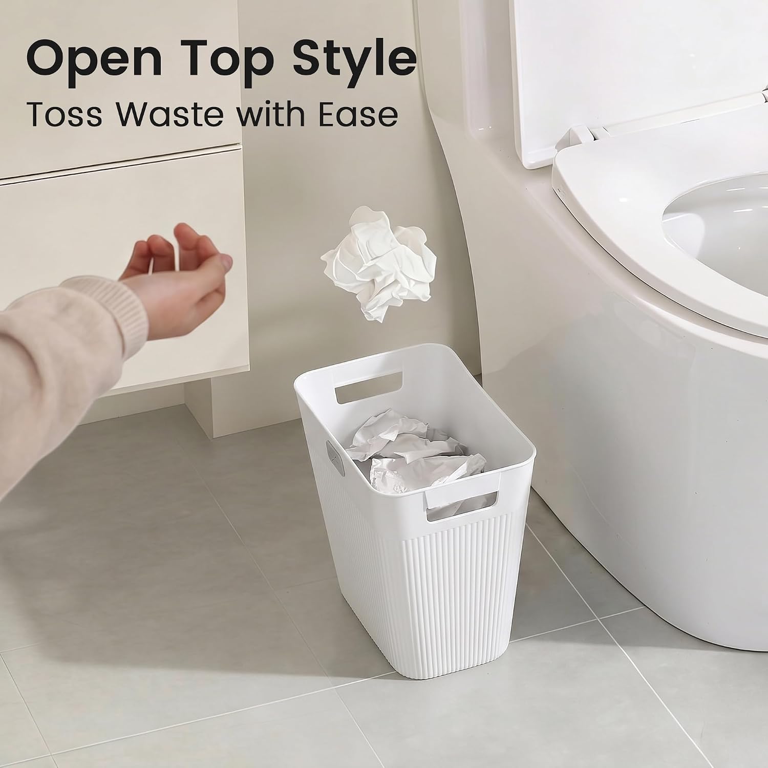 Detalle 2 de JOYMOOP Plastic Wastebasket