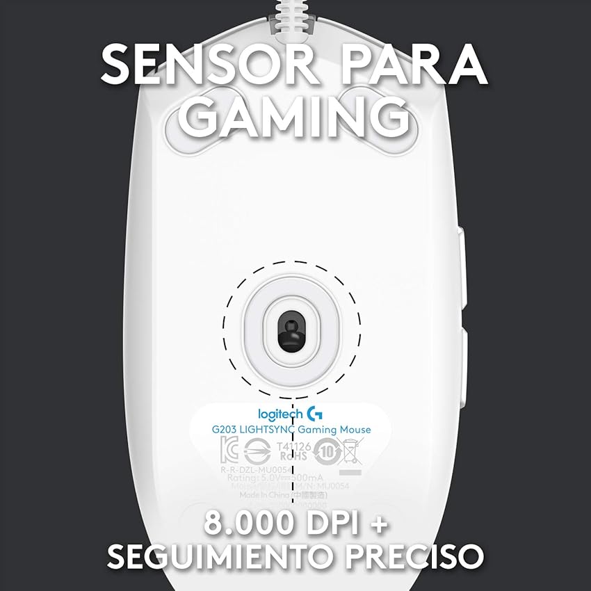 Thumbnail 5 de Logitech G203 LIGHTSYNC Ratón gaming con alfombrilla