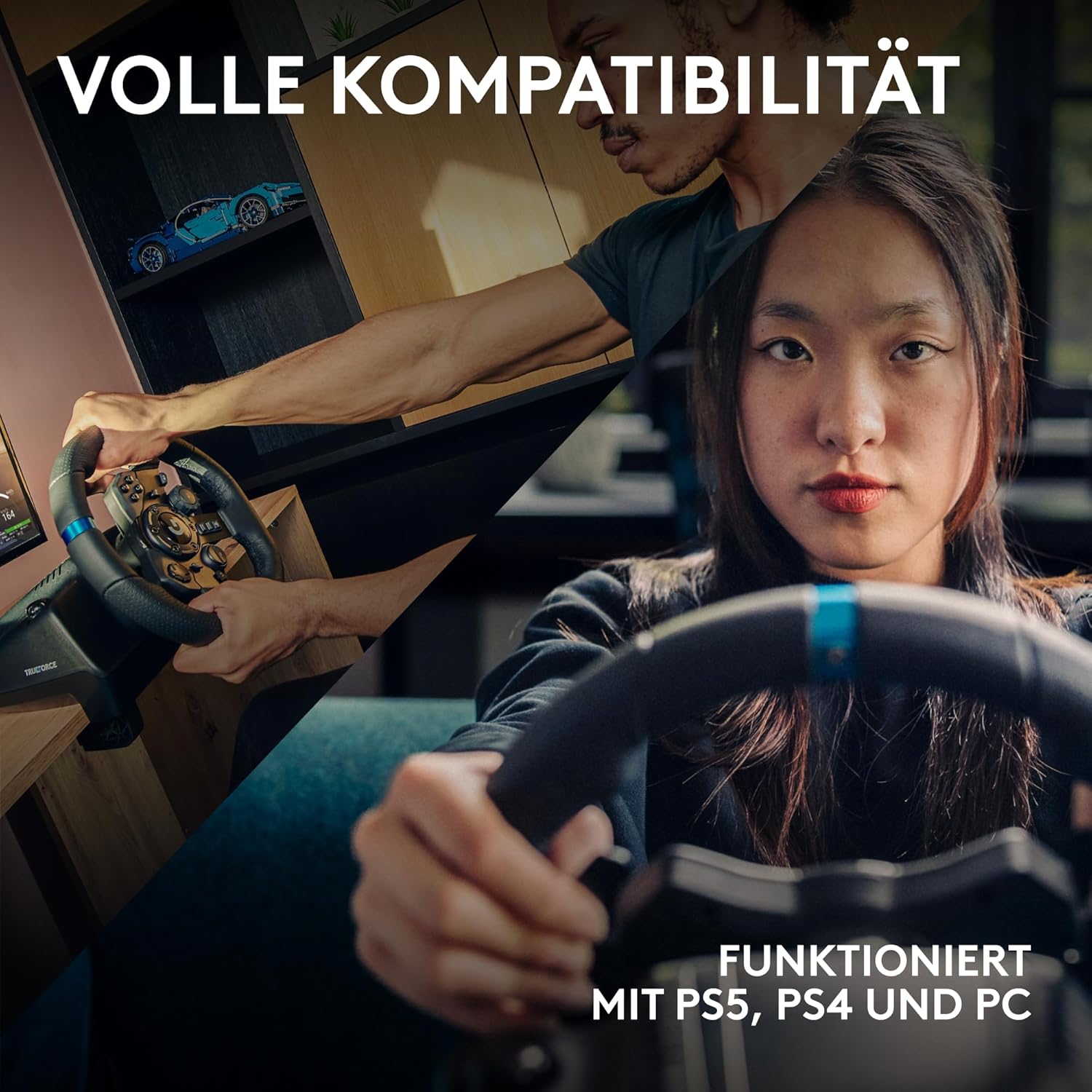 Thumbnail 3 de Logitech G G923 Rennlenkrad 1000 Hz