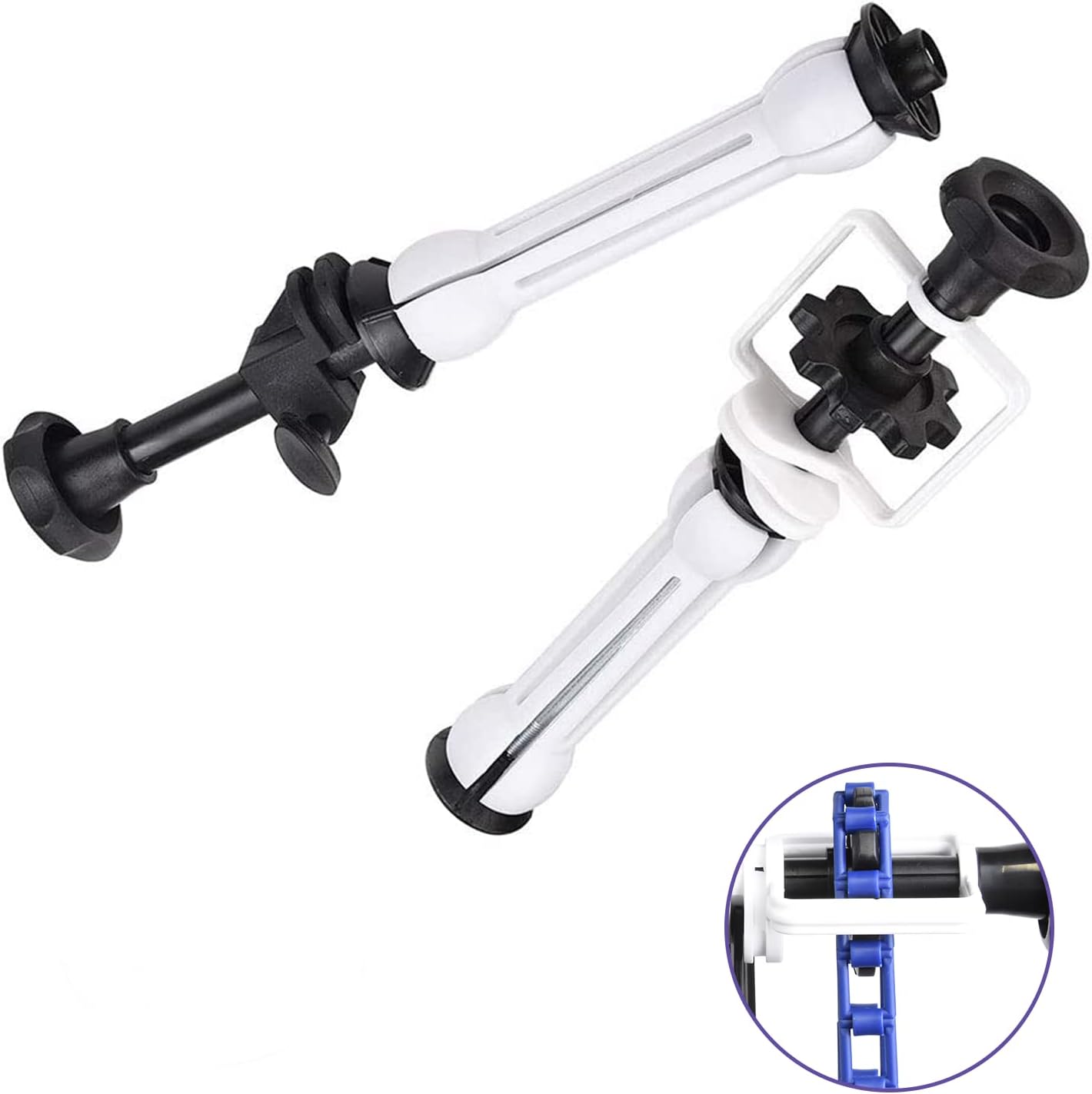 Thumbnail 3 de EMART Fotografie 6-Rollen Wandhalterungen Hintergrund System – vielseitig einsetzbar und flexibel montierbar