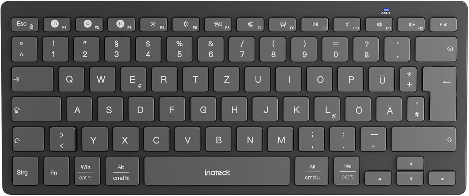 Detalle de Inateck KB01003 Kabellose Bluetooth-Tastatur