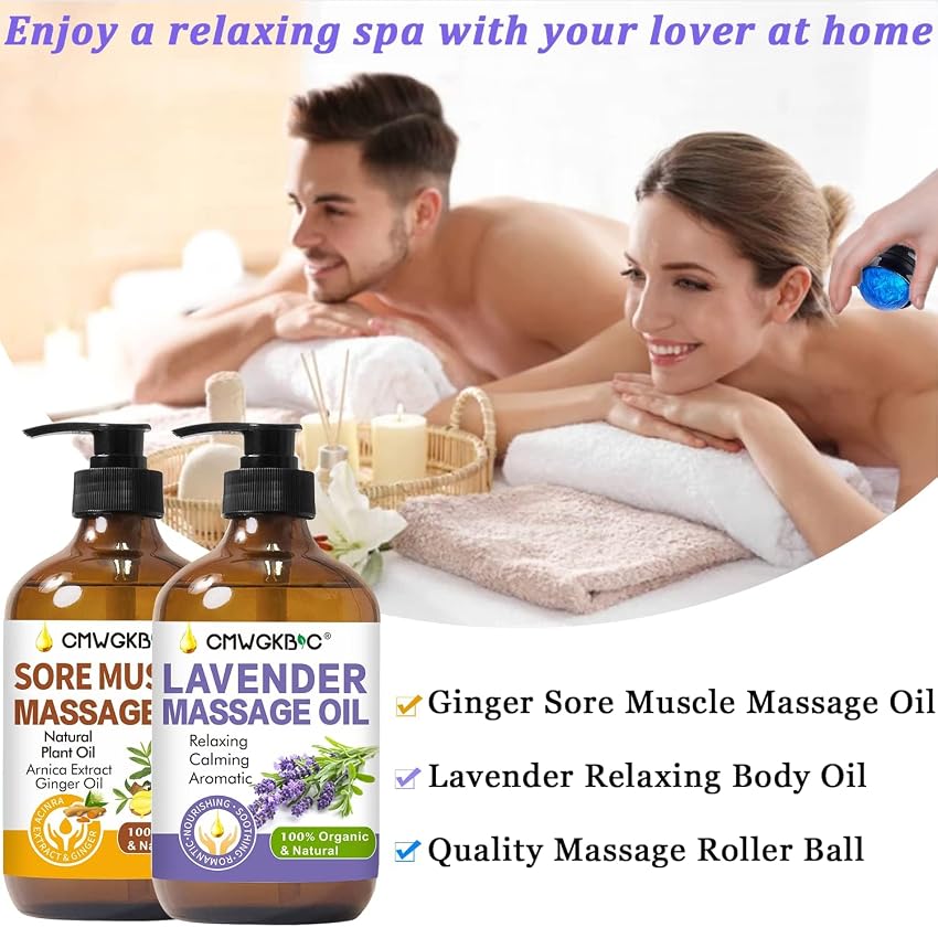 Thumbnail 4 de Massage Oil for Massage Therapy Relaxing Blend