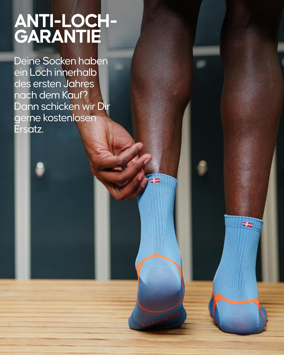 Detalle 2 de Danish Endurance Quarter Pro Sportsocken 3 Paar