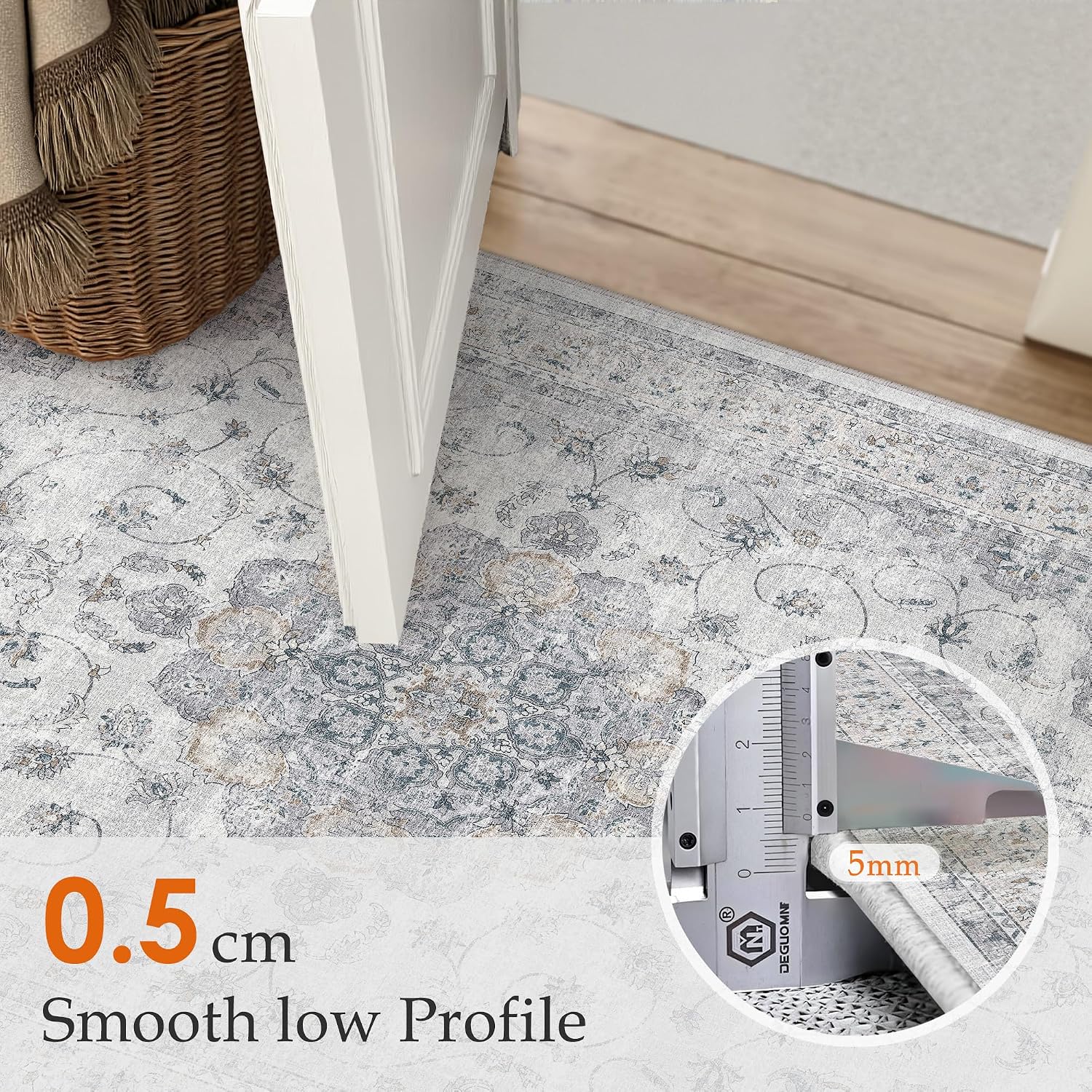 Thumbnail 2 de PureCozy Vintage Area Rug 200x300cm