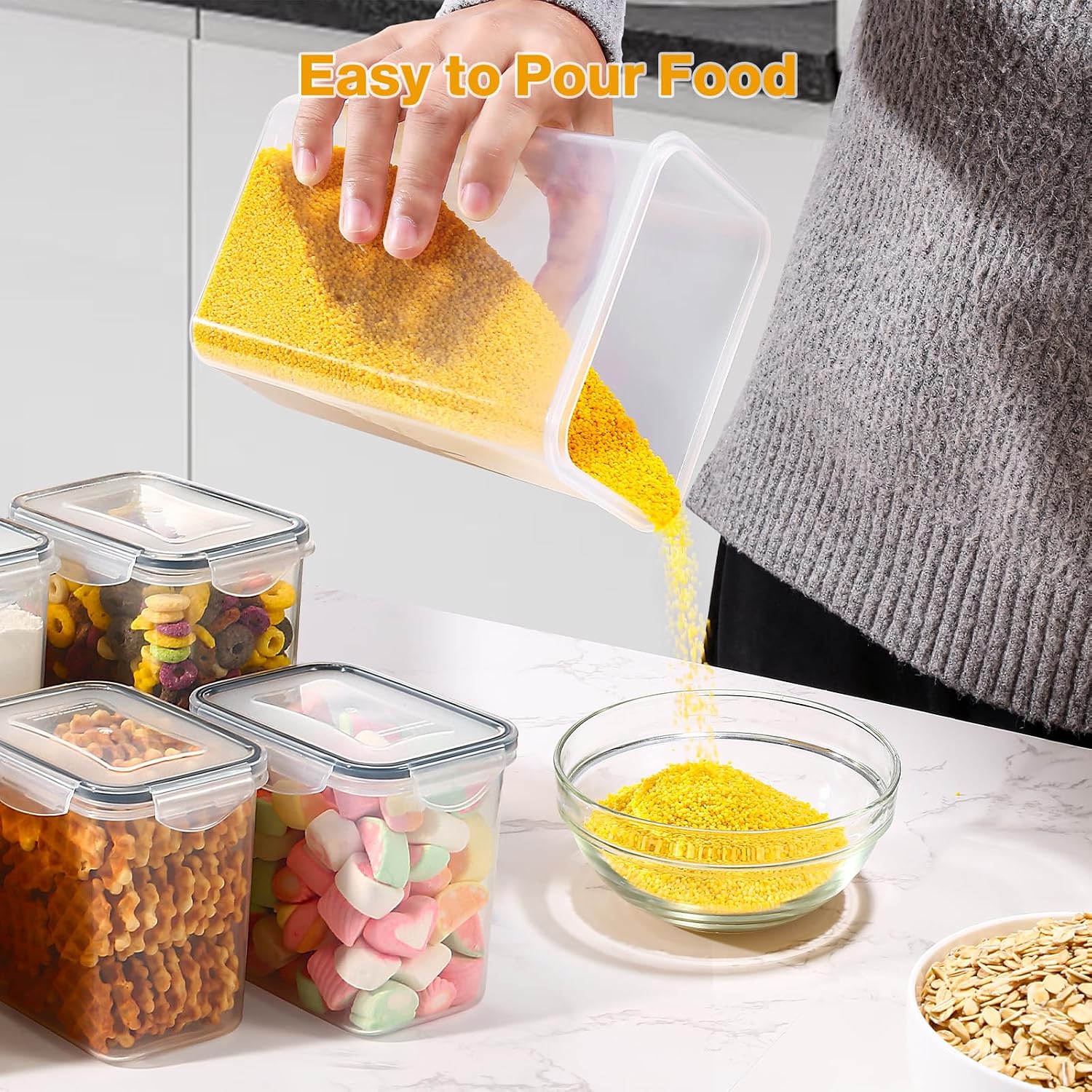 Thumbnail 6 de YASHE 1.5L Airtight Food Storage Containers set of 10