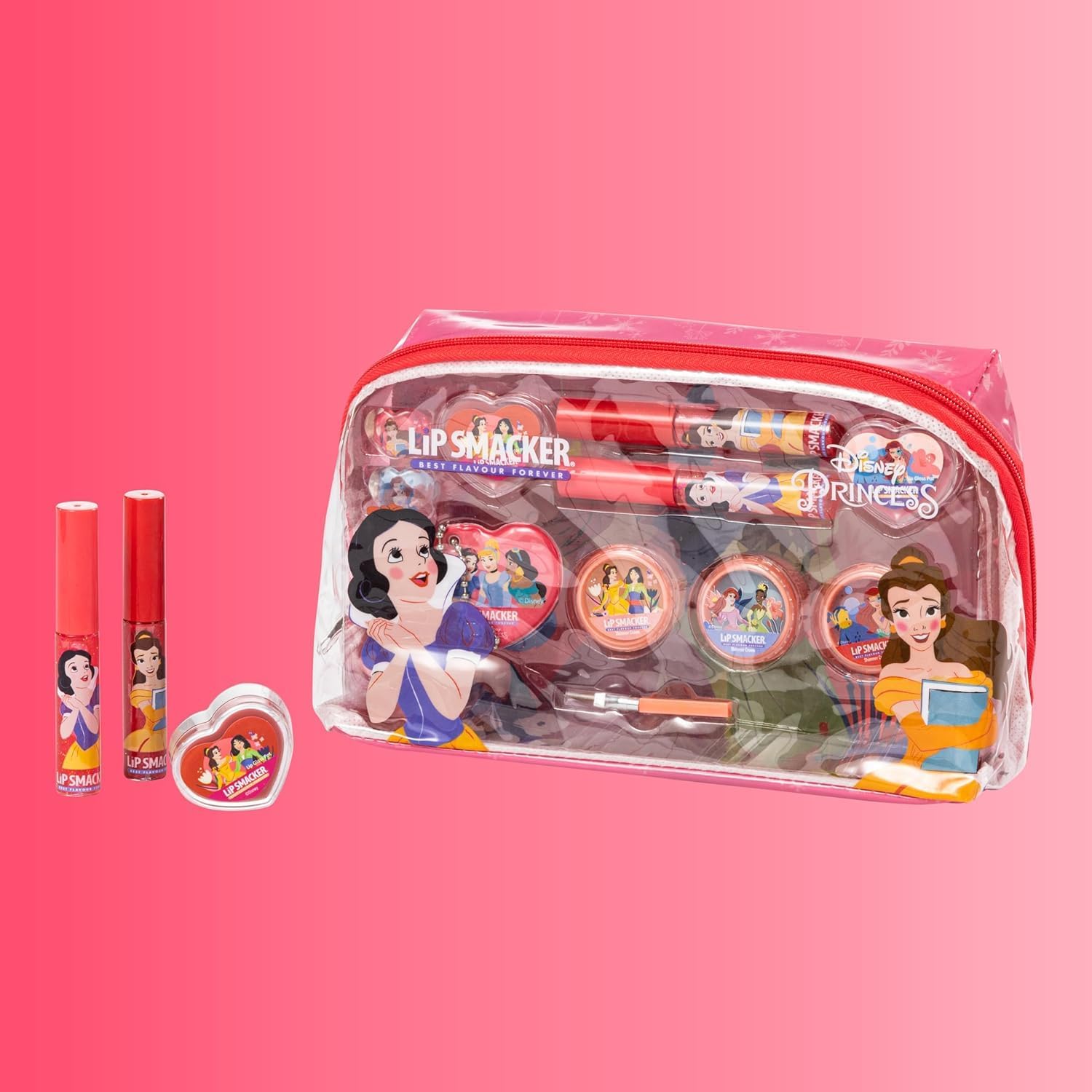 Detalle de Lip Smacker Disney Princess Essential Make-up Bag – zestaw do makijażu dla dzieci