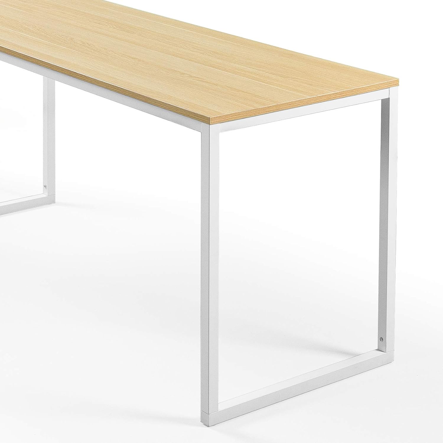 Detalle de Zinus Jennifer Tavolo Scrivania 160 x 61 x 74 cm – Design moderno, struttura in metallo e piano legno