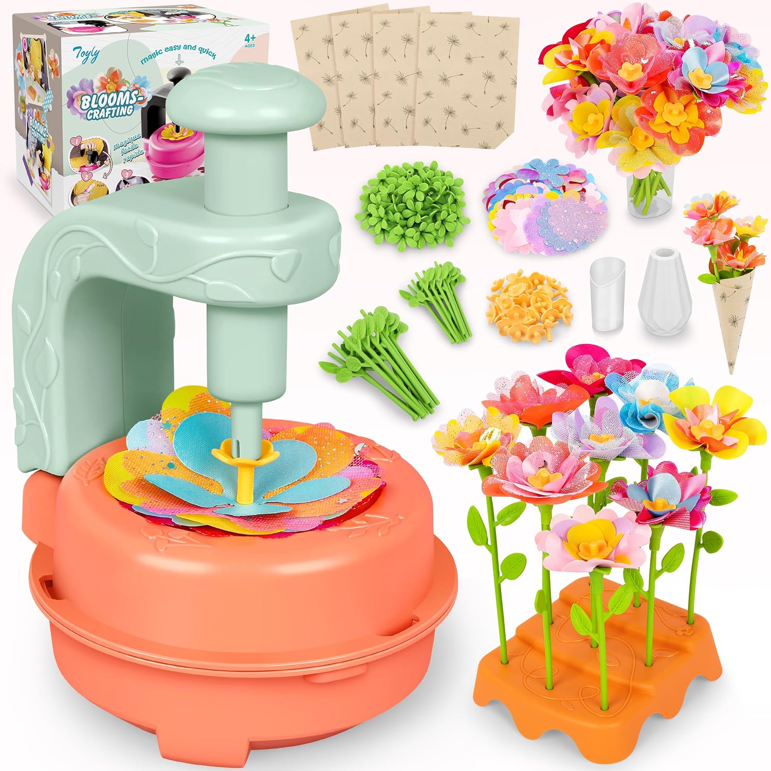 Thumbnail 6 de Fabric Flower Bouquet DIY Kit 4+ 🎨