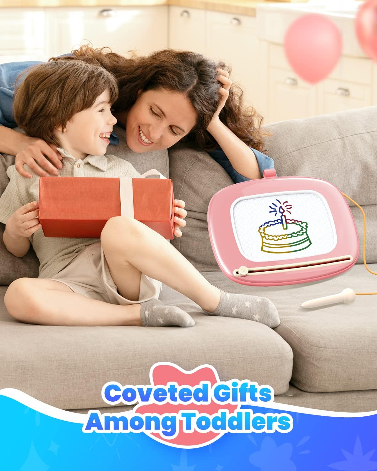 Thumbnail 6 de Seimome Magnetic Drawing Board 13.1 x 10.7 in 🖍