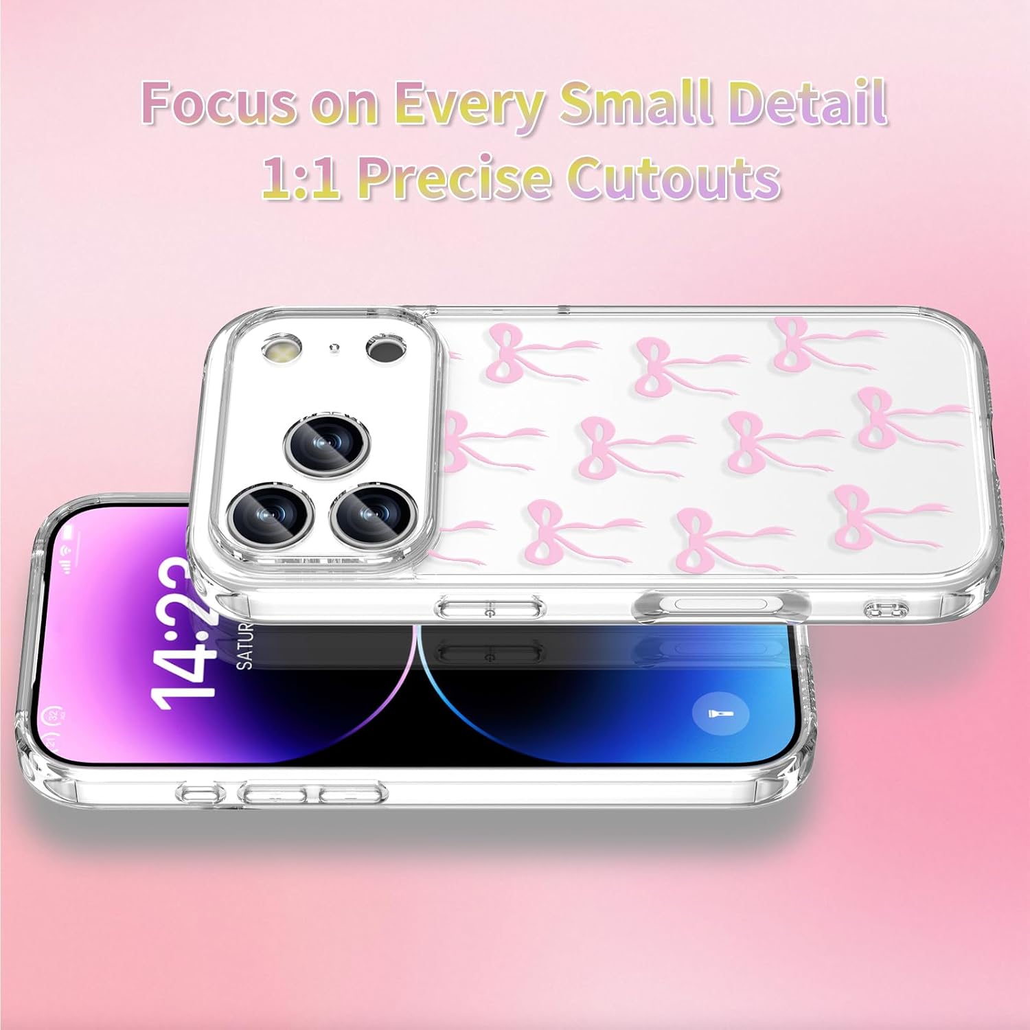 Detalle 1 de OCTT Clear iPhone Case 6.9-Inch