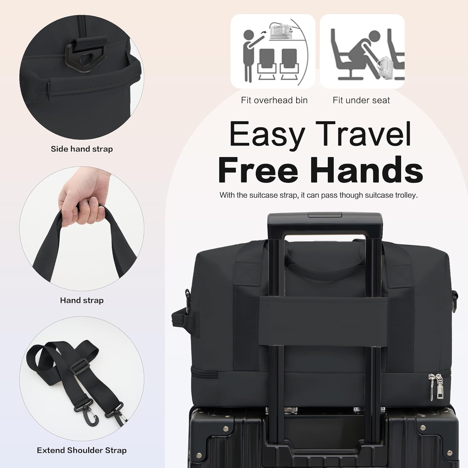Thumbnail 4 de Ryanair Cabin Bag 40x30x20 Underseat carry-on