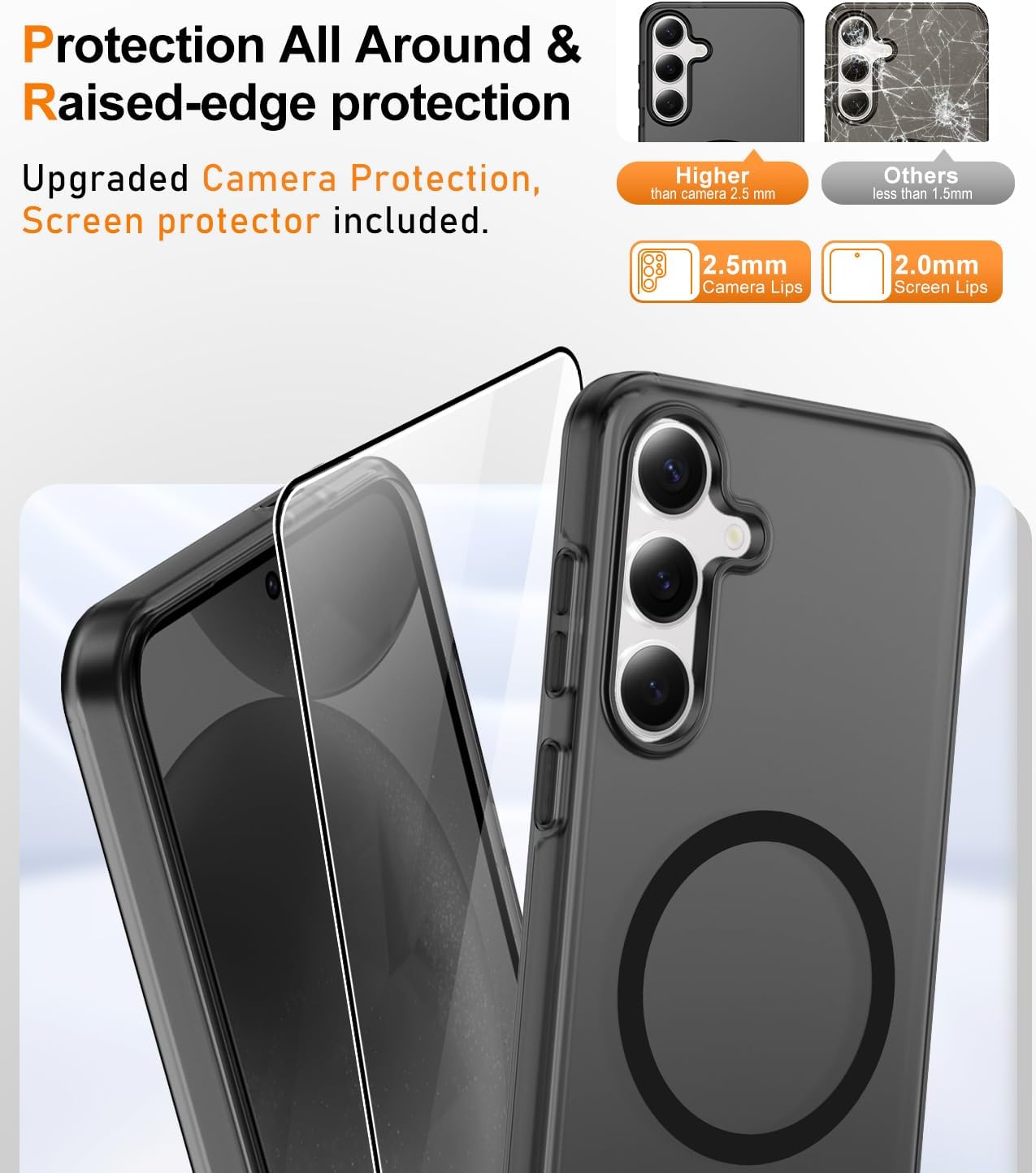 Detalle 2 de Gritup Phone Case for Galaxy S25 Plus and S24 Plus