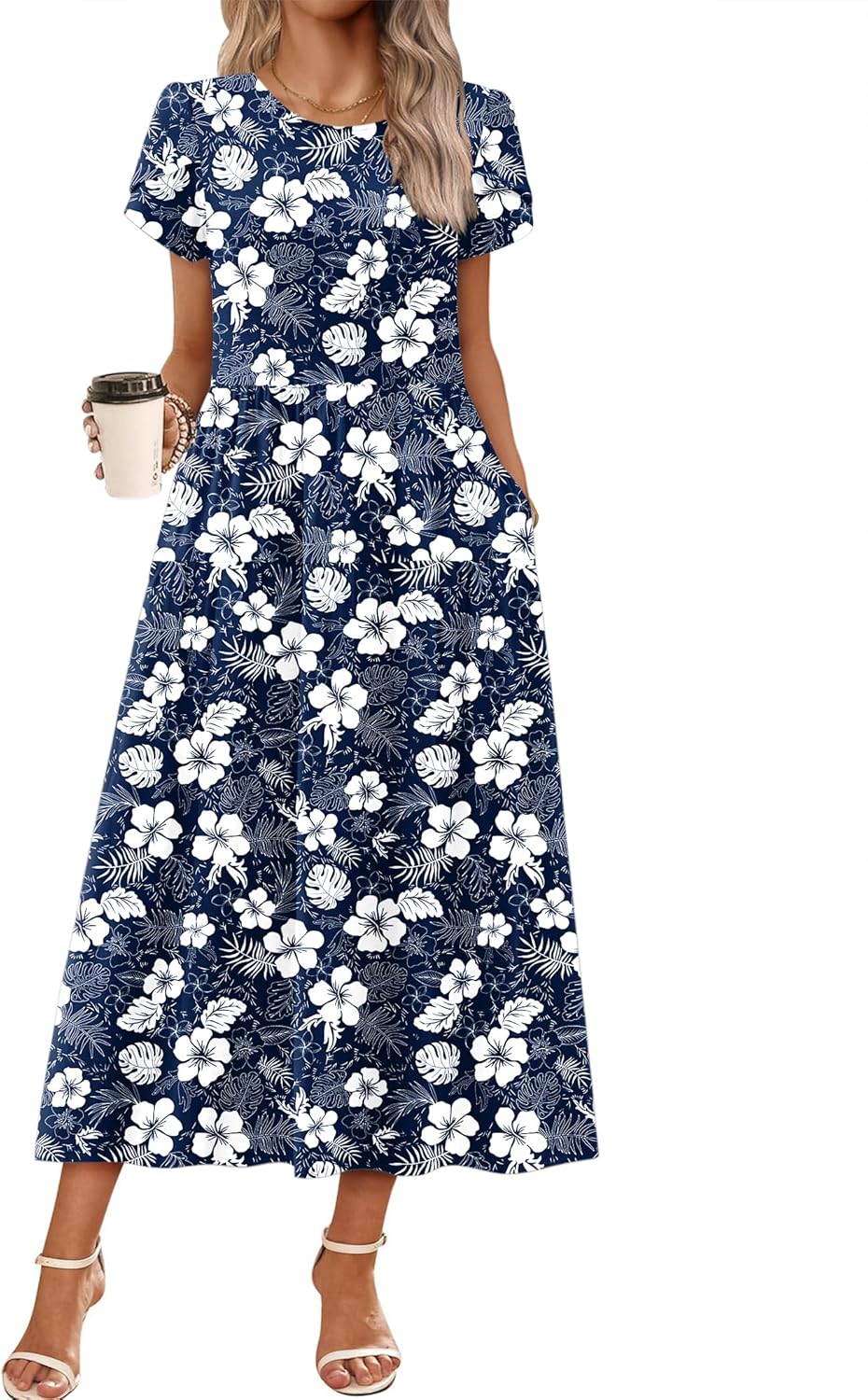 Thumbnail 6 de Zeagoo Summer Dresses for Women 2026 Maxi Bohemian Floral Dress