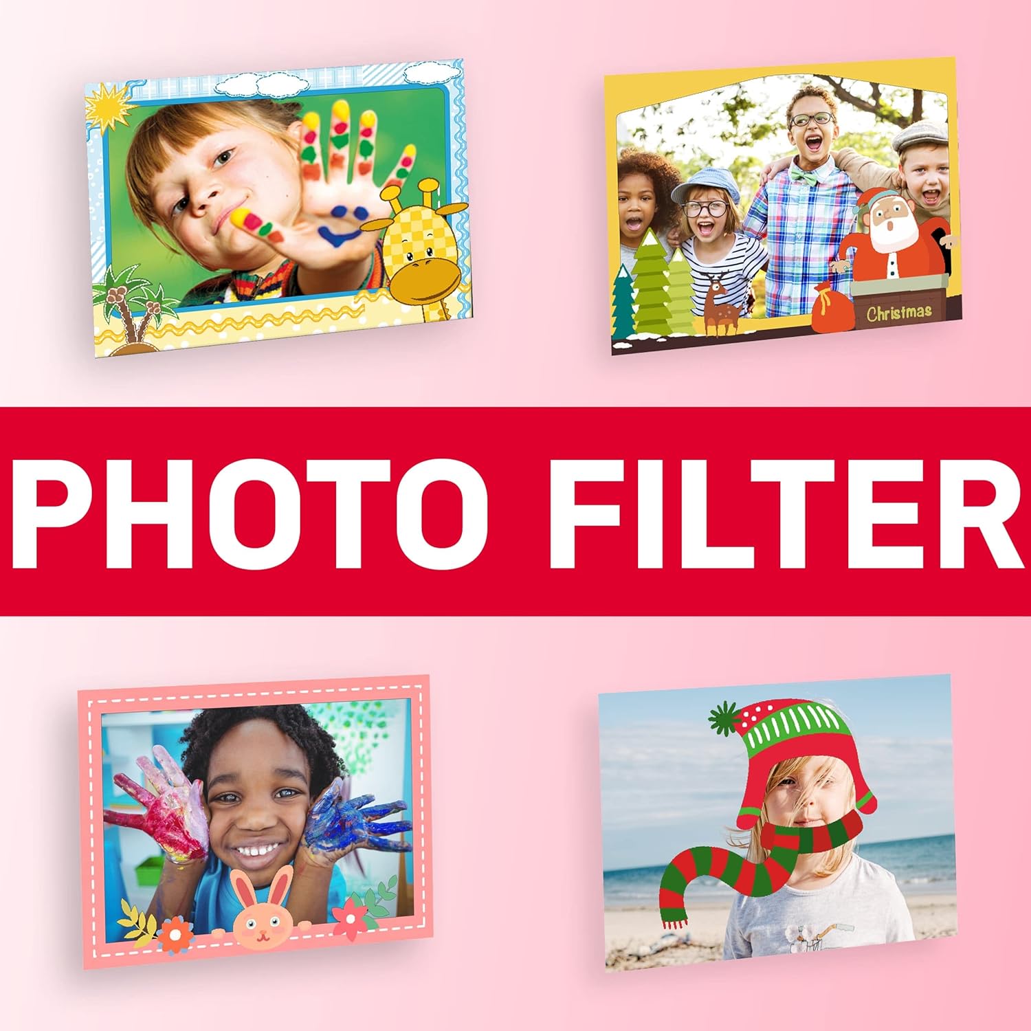 Thumbnail 6 de AgfaPhoto Realikids Instant Cam Pink – Sofortbildkamera für Kinder mit LCD