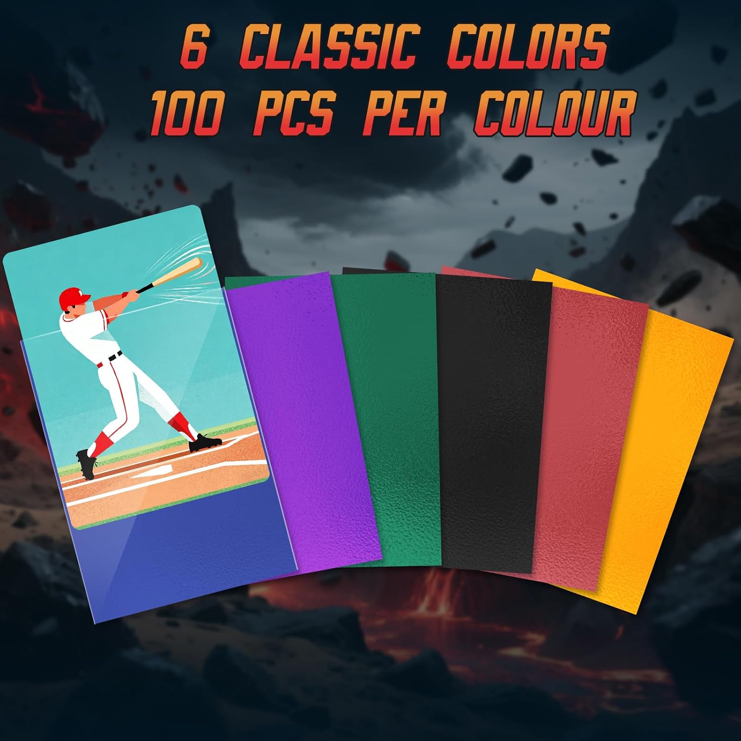 Detalle 2 de 600ct Matte Card Sleeves – Premium Protectors for MTG, TCG and Collectible Cards