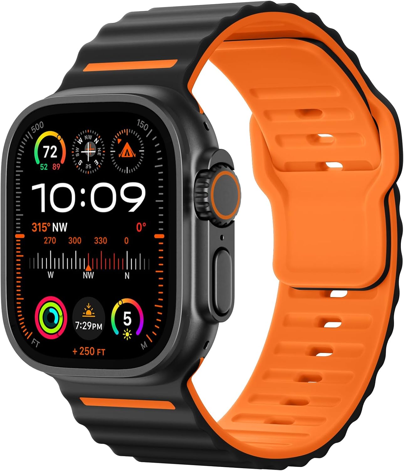 Detalle de Mastten Sports Strap for Apple Watch Ultra 2 49–42mm