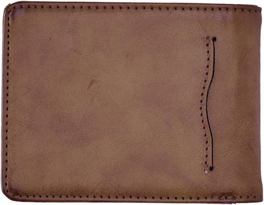 Detalle de Quiksilver Slim Rays – portefeuille de voyage homme à double pli avec compartiments cartes et poche zippée
