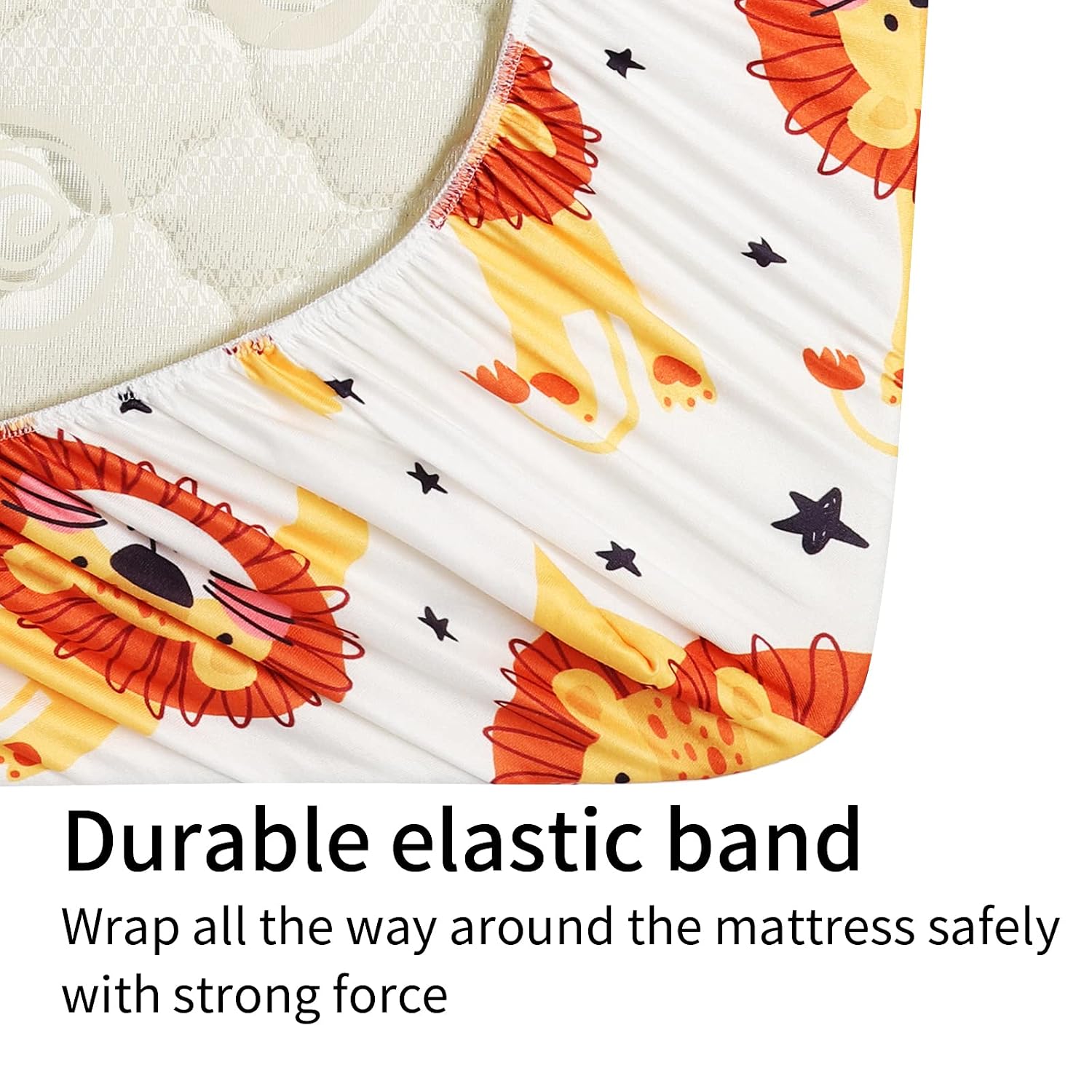 Detalle de Onacosht Bassinet Sheets 32 x 16 Inches