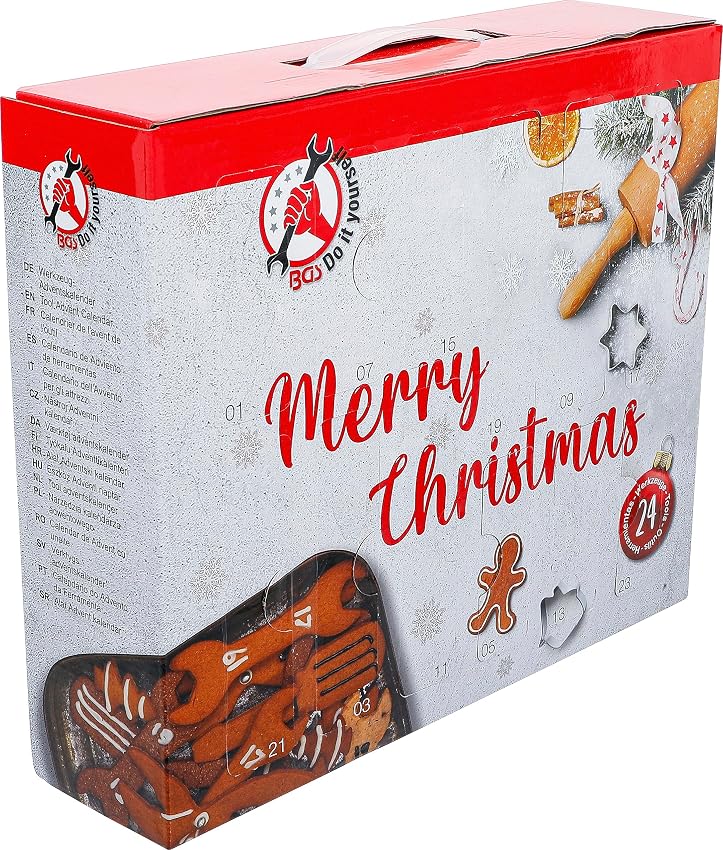 Detalle de BGS Diy 95000 calendario de Adviento herramientas 24 piezas