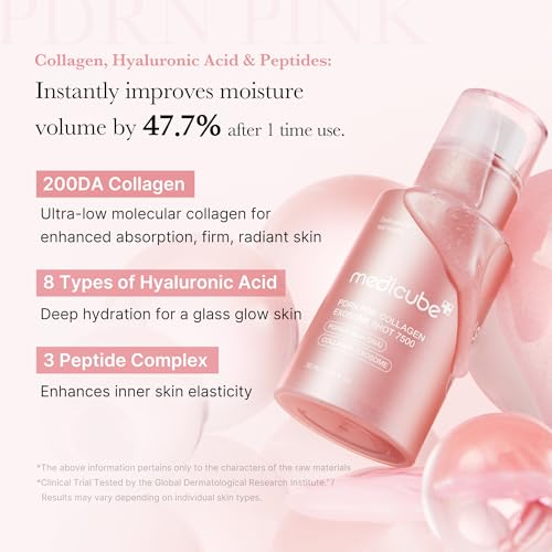 Thumbnail 2 de medicube PDRN Pink Collagen Exosome Shot Serum 30ml: serum potenciador con exosomas y PDRN para un tono más uniforme