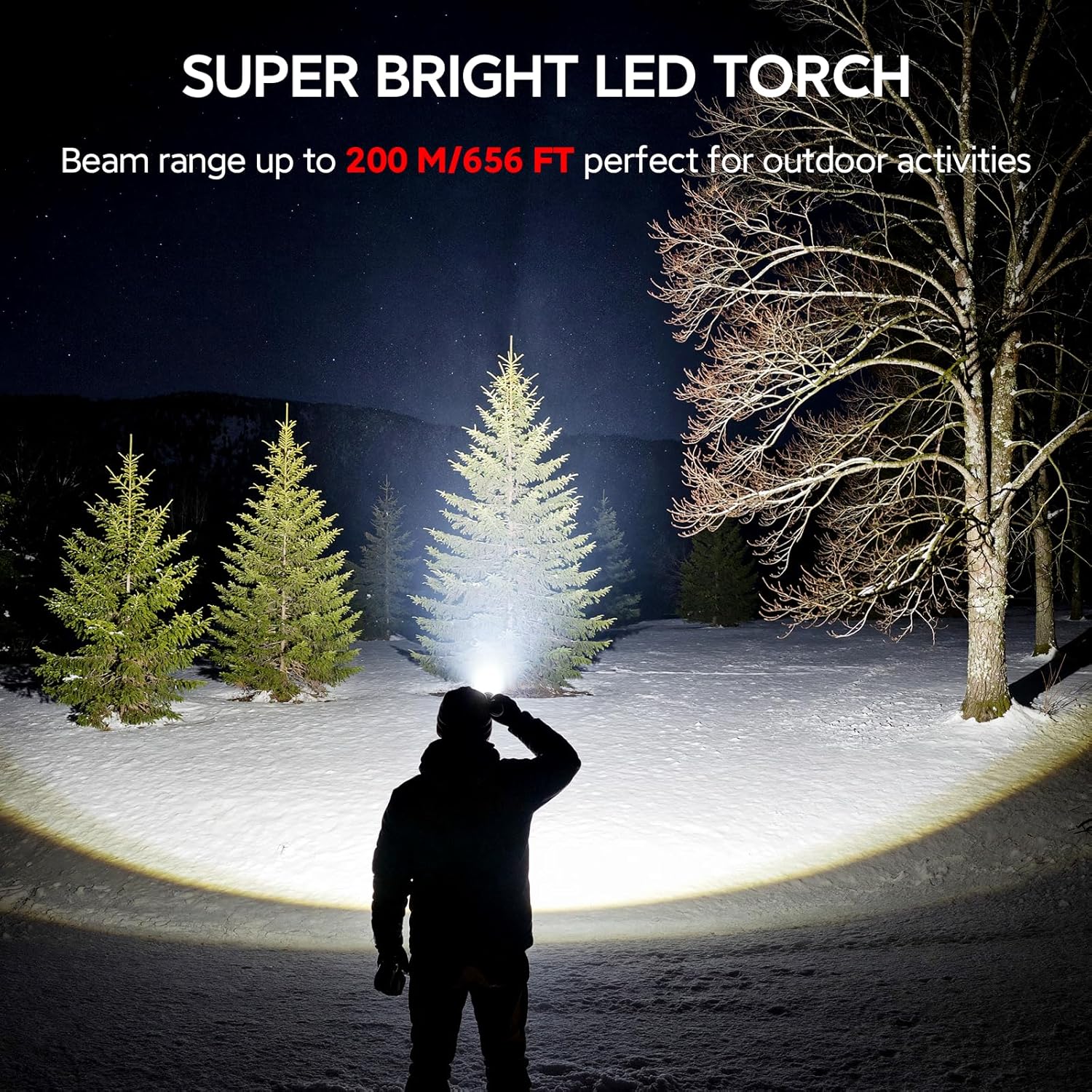 Detalle 2 de GEARLITE Rechargeable Torch 2000LM