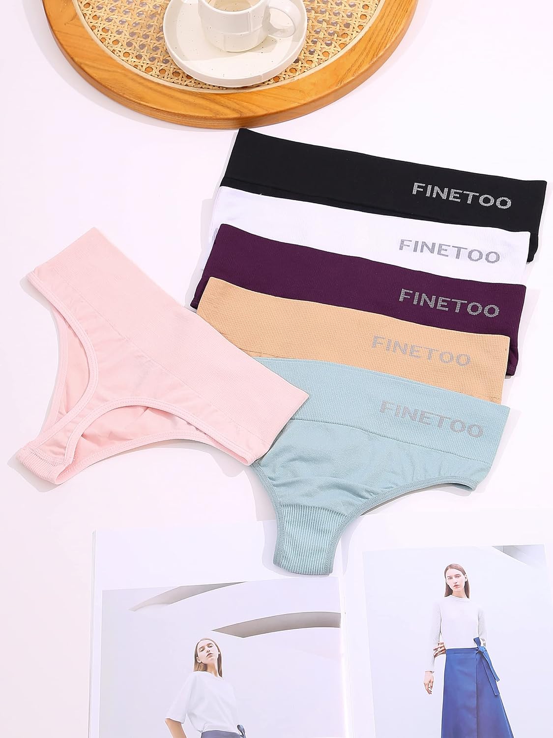 Detalle de FINETOO string thongs 6-pack