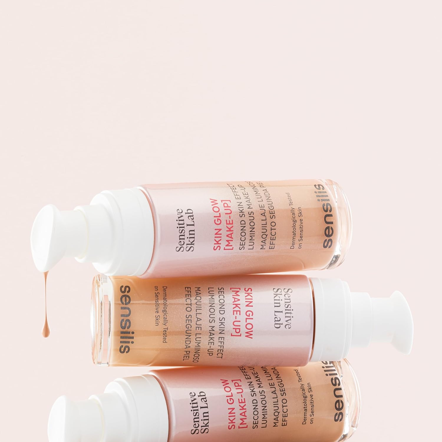 Detalle de Sensilis Skin Glow Make-Up: Base de maquillage antioxydante Sand, 30 ml