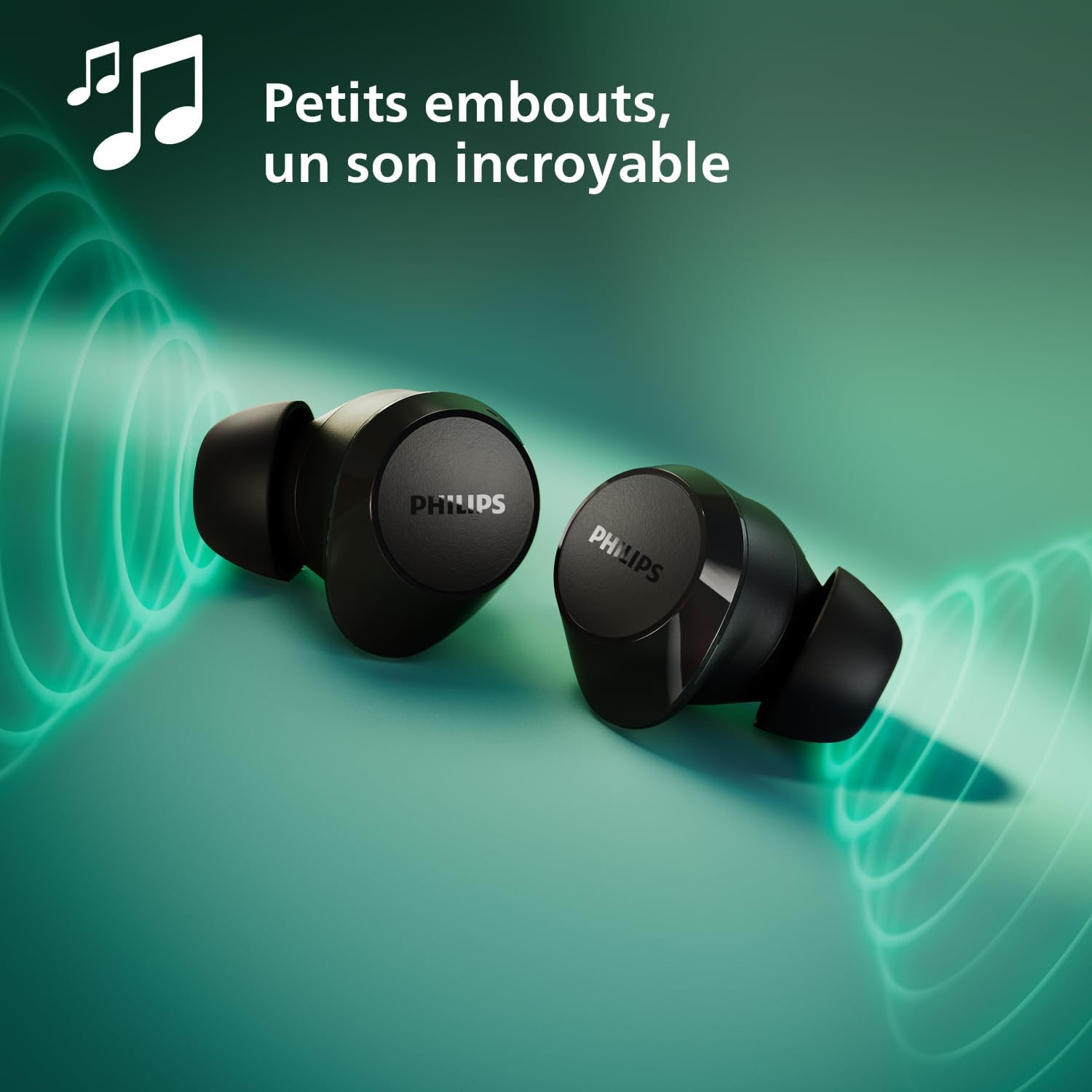 Thumbnail 3 de Philips TAT1209WT True Wireless In Ear – Petits écouteurs, grande fiabilité et son naturel