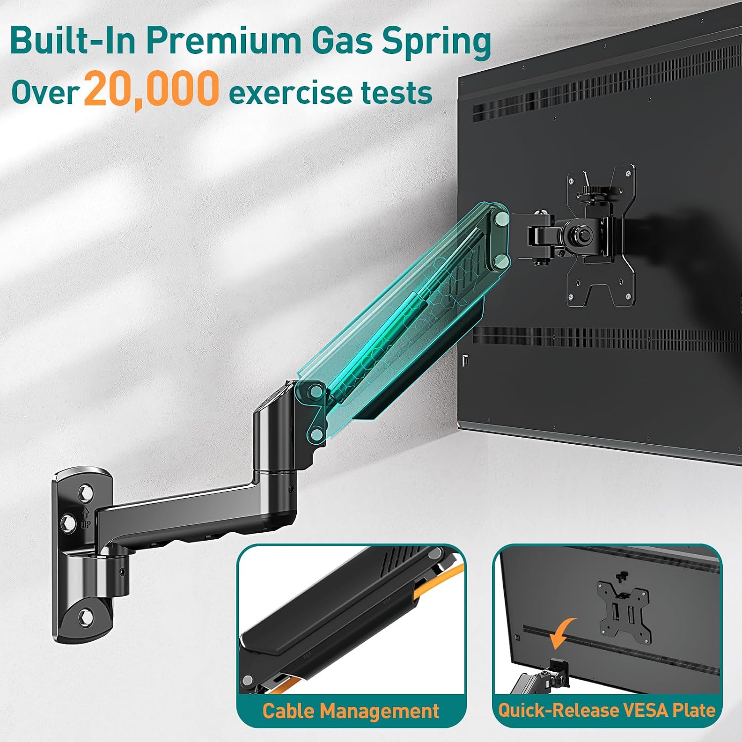Detalle 2 de ELIVED 13-32 inch monitor arm mount