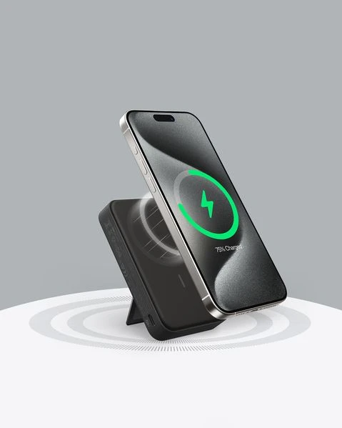 Thumbnail 8 de Anker Wireless Powerbank Schwarz mit MagSafe und Qi2 Magnet 10.000 mAh – Schnellladen