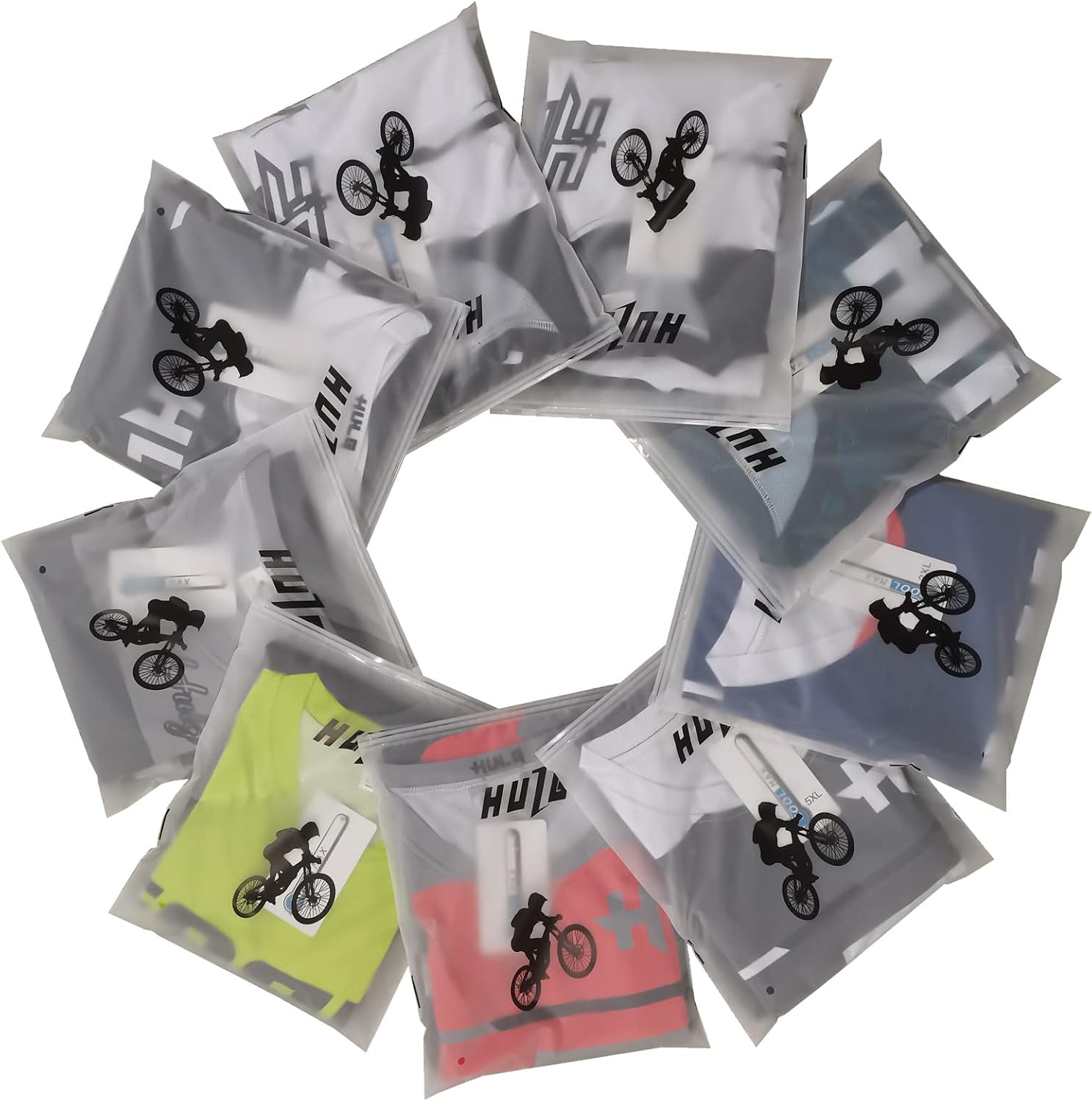 Thumbnail 4 de HULG MTB Trikot Herren – Leichtes Kurzarm-Top für MTB, Motocross und BMX